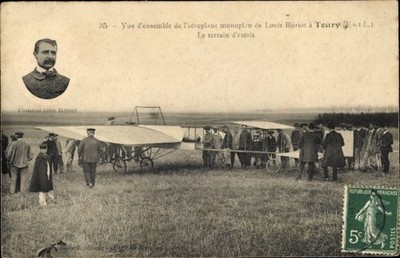 CPA Toury, Aviation, Aeroplane Monoplan de Louis Bleriot - 4708114