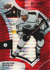 2021-22 Upper Deck Allure Hockey Cards Red Rainbow Parallel: Pick From List