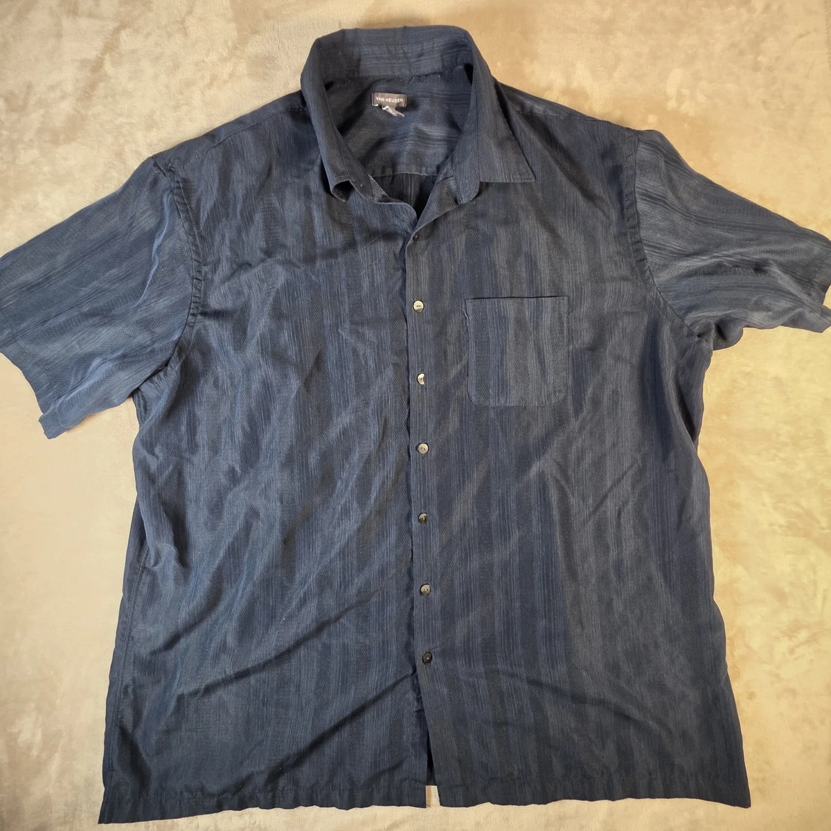 Van Heusen Casual Button-Down Shirts for Men for sale | eBay