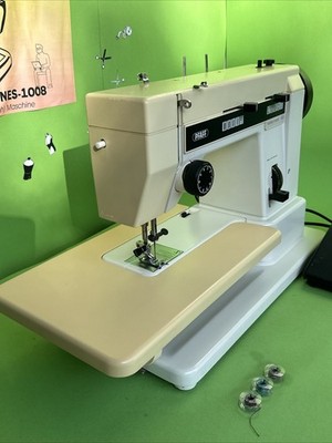 Nähmaschine Pfaff Hobbymatic 801 Näht Jeans, Leder, Wolle mit Zubehör Top  