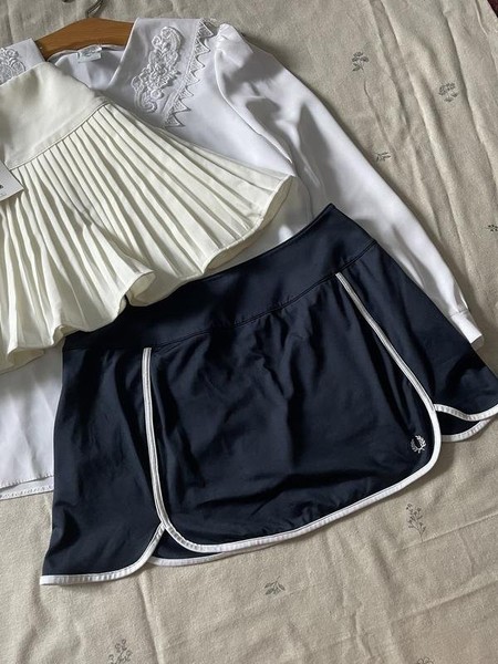 Women Fred Perry Skirt Navy 40 / L / 48