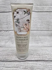 Bath & Body Works Snowflakes & Cashmere Body Cream 8 oz