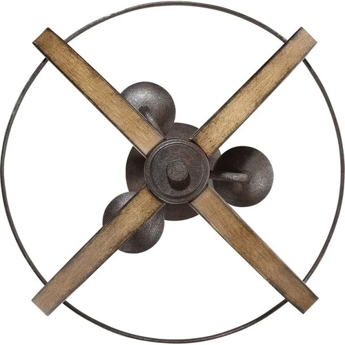 Shire - 3 Light Flush Mount - 12.5 Inches high Flush Mount Quoizel Lighting - Picture 8 of 8