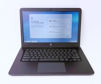 HP Chromebook 14-db0023dx 14 inch AMD A4 Dual-Core, 2.40GHz, 4GB Notebook/Lap...