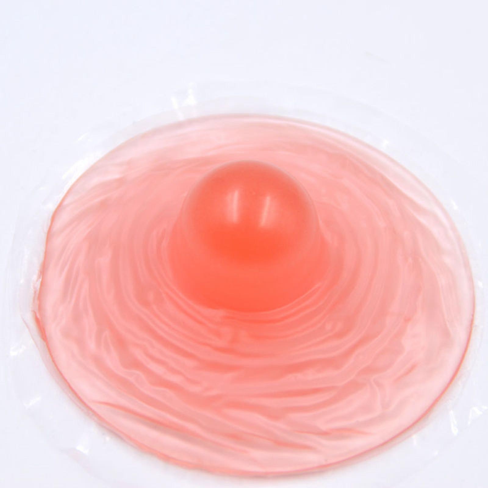 1 Pair Soft Female Silicone Sexy False Nipple Stickers Skin 6.5*2.5cm/2.56*0.1"