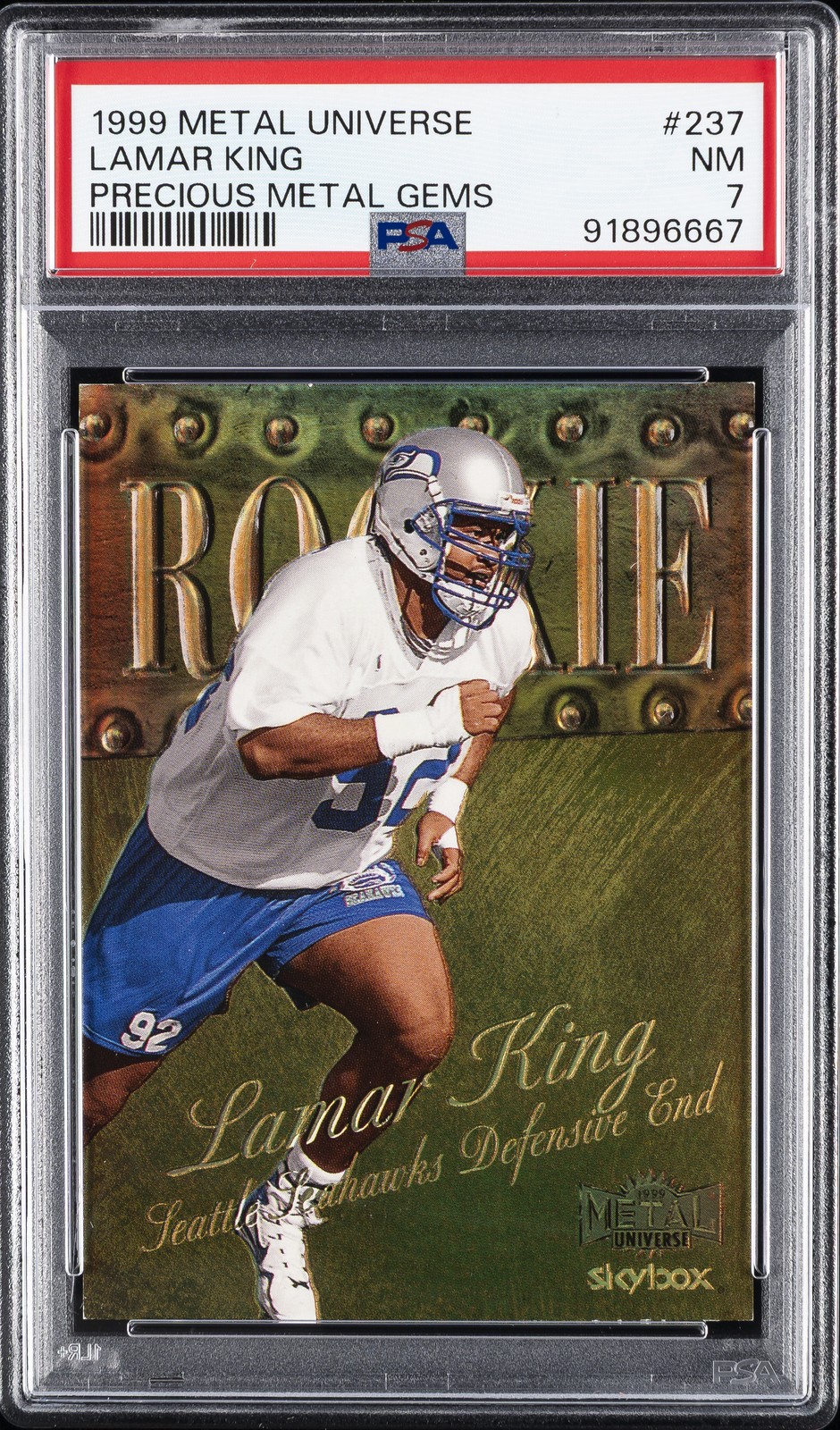 Lamar King Metal Universe #237 Precious Metal Gems