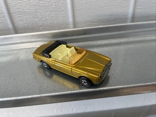 Matchbox Superfast Rolls Royce Silver Shadow Coupe Nr 69 1:58 yellow base - Picture 2 of 5