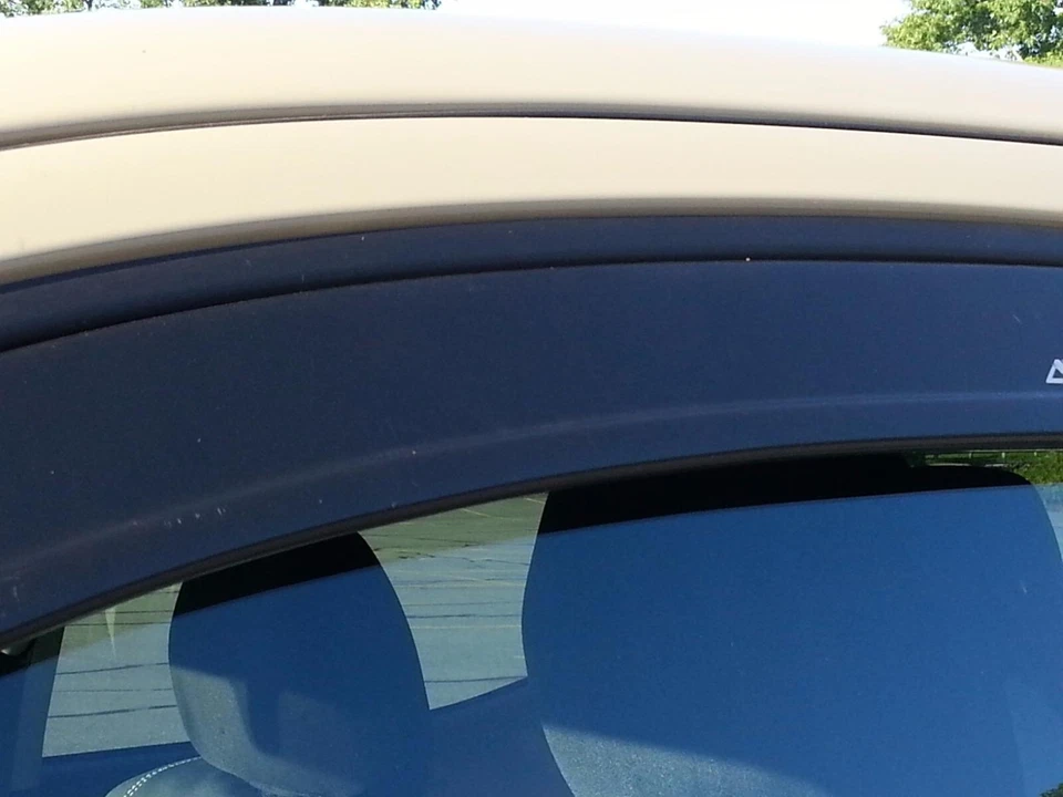 Protectores de lluvia AVS viseras de ventilación en canal para Toyota Tacoma 2016-2023 doble cabina Foto 4 de 4