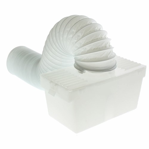 Universal Tumble Dryer Condenser Vent Kit Box With Hose Fits All