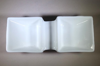 Porcelain/ Ceramic Two Divided Sauce/Side Dish (6 Pieces) OT-1450