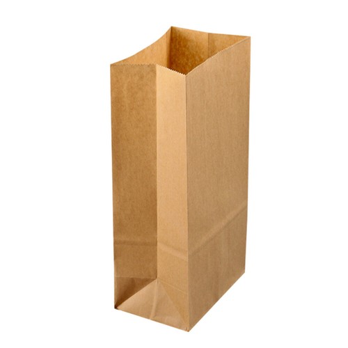 50PCS Paper Bakery Bags Gift Candy Treat Bags Sacks (27x 15 x 9cm)