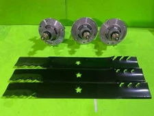 Deck Rebuild Kit for Husqvarna MZ 61" - Spindle and Blade - 539112170 539113312