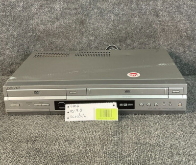 Sony SLV-D350P DVD VCR Combo Player Hi-Fi 4 Head Progressive Scan VCR