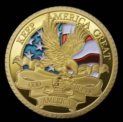 Keep America Great Commemorative Coin Commemorative Gift 2020 Donald Trump