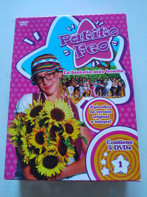 Patito Feo Volumen 1 - 5 x DVD Edicion España - 20 Capitulos 1-20