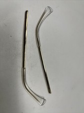 RAY BAN RB3449 001/71 GOLD TEMPLE ARM PARTS  I62