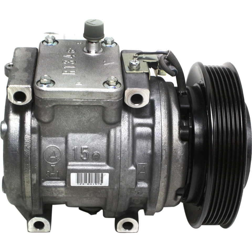 471-1202 Denso compresor de aire acondicionado con embrague para Toyota Corolla 1998-2002 Foto 2 de 4