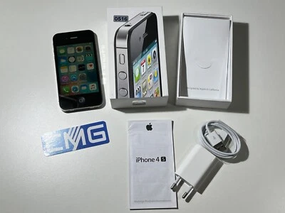 Apple iPhone 4s 16 GB - Schwarz Ohne Simlock A1387 (CDMA + GSM) neuwertig #516 - Bild 1 von 4