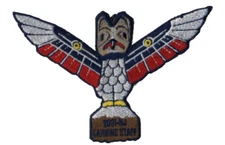 2001 Jamboree Carving Staff JSP Bdr (AR827)