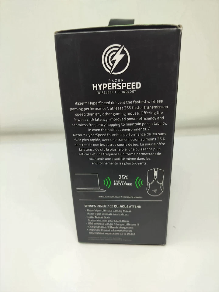 Razer Viper Ultimate Wireless Optical Gaming Mouse - Black - Image 4 of 4