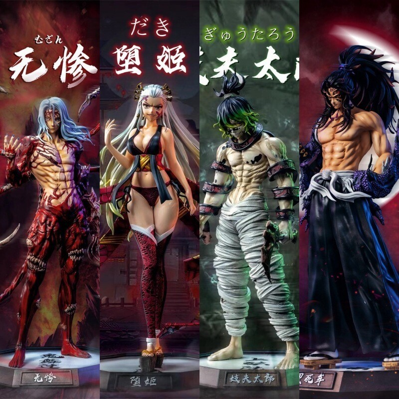 Garage Kits Cosplay Demon Slayer Anime GK Statue Model Collectible