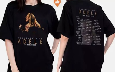 The Weekends With Adele The World Tour 2023-2024 T-Shirt Gift Fans S-5XL
