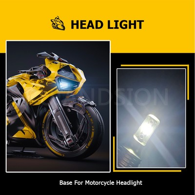 Ampoule LED Phare Moto P26S CSP - Blanc 6000K, 1000LM, 10-30V - Pour Cyclomoteur Ou Moto