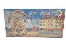 Wood Trick Ferris Wheel Toy Mechanical Model Interior Collection