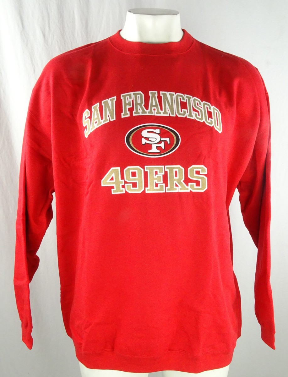 San Francisco 49ers NFL Team Apparel Men's Crewneck Sweatshirt