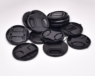 Unbranded 77mm Front Lens Pinch Cap Lot Qty-14  (#T1270)