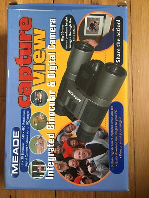 MEADE CAPTURE VIEW 8x30 INTEGRATED BINOCULAR & DIGITAL CAMERA