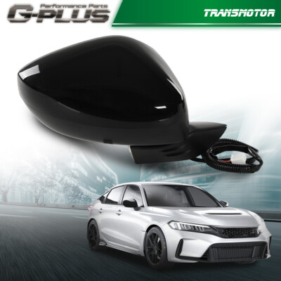 New Fit For 2022-2023 Honda Civic 3 Pin Manual Fold Power Mirror Passenger Side
