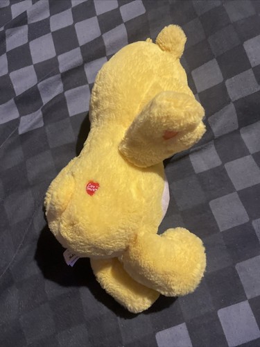 Care Bears Plüsch FUNSHINE BEAR 8 Zoll gelbe Beanie (nur spielen/lebendig 2014) - Bild 4 von 7