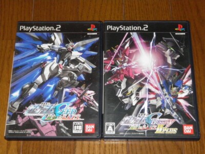 Gundam SEED Rengou vs Z.A.F.T. & Destiny Rengou vs. Z.A.F.T. II Plus PS2 Japan