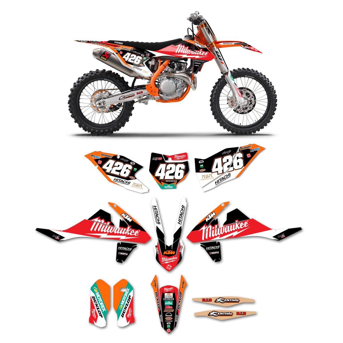 Ktm Mx Graphics Kits