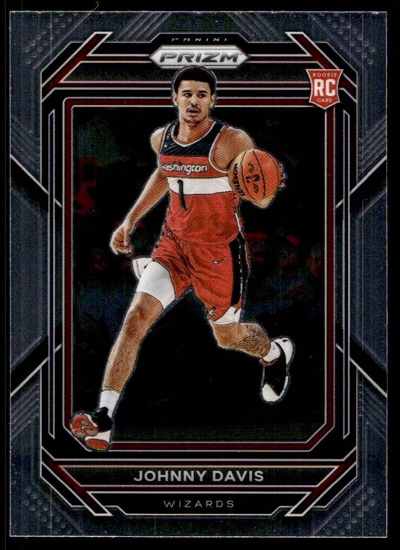 2022-23 Panini Prizm Johnny Davis Rookie A43 Washington Wizards #231