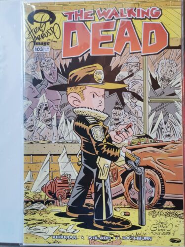 Walking Dead Comic #103 Limited 181/1000 Signiert Giarusso mit DF CAO Siegel - Bild 1 von 2