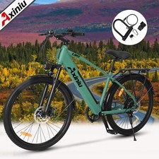 Adults Ebike 750W Motor 25Mph 7-Speed 26" Electric Bike Commuter E-Bike U-Lock