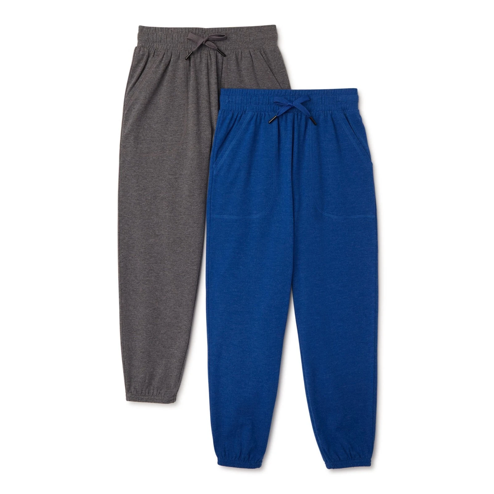 Pantalon de jogging tricoté en jersey garçon Athletic Works, lot de 2, tailles L 10 12