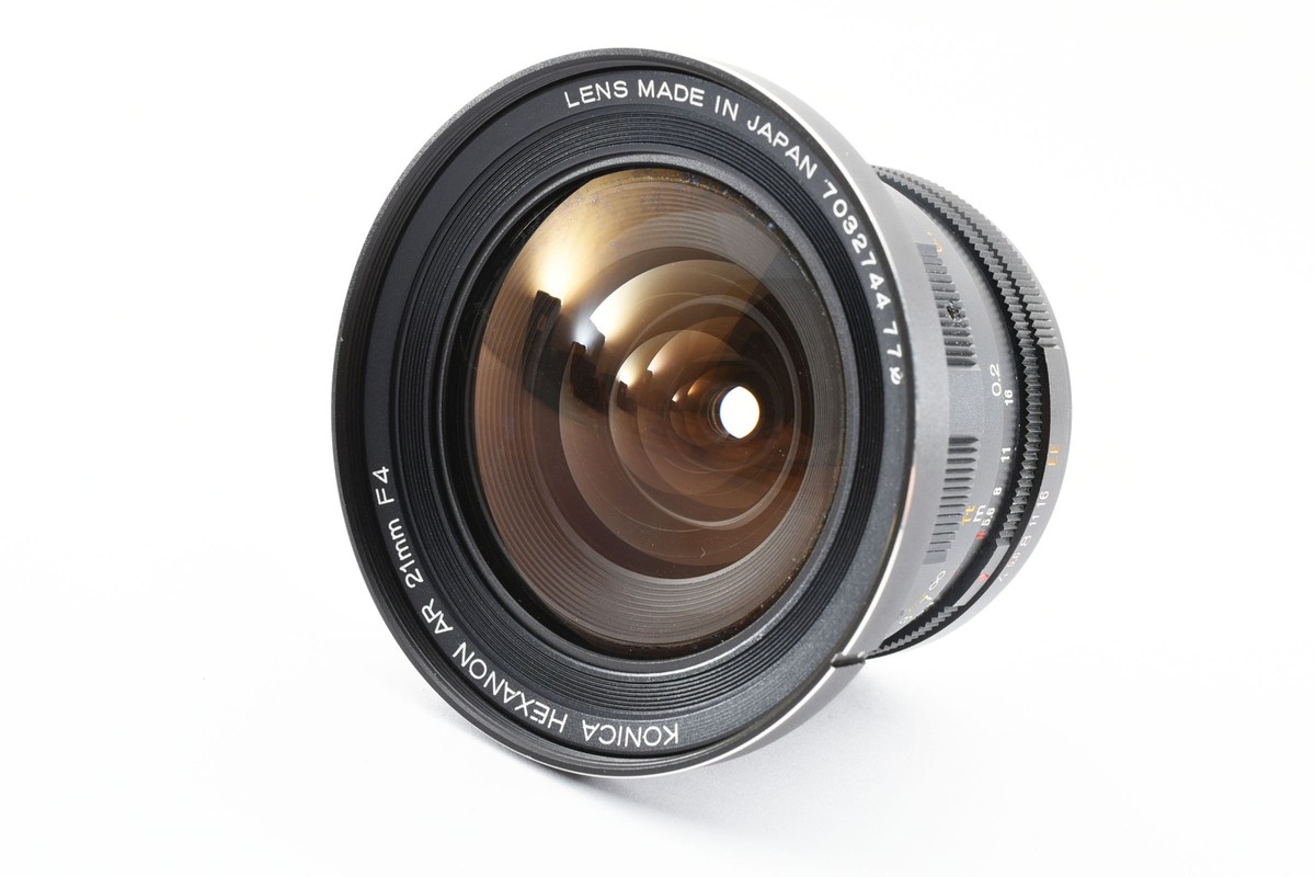 コニカ KONICA HEXANON 21mm F4 Near MINT] Konica Hexanon 21mm f/4 f/4.0 AR Mount Wide Angle