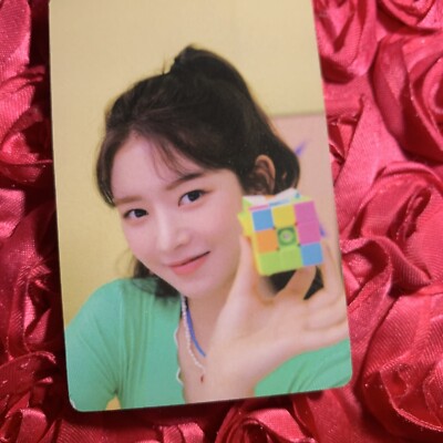 REI IVE Group Ready Seasons Edition Celeb K-pop Girl Photo Card Cube
