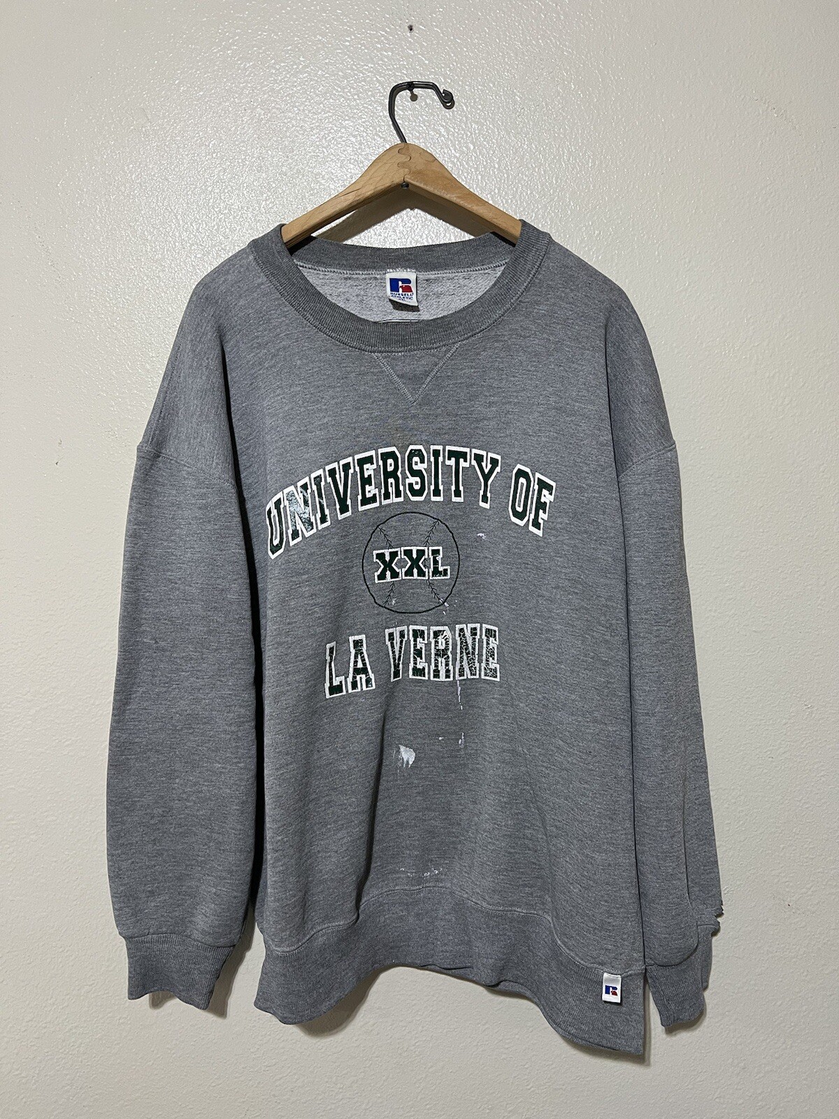 Vintage 90s University of La Verne Russell Athletic NCAA Sweatshirt Size 2XL