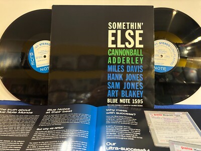 CANNONBALL ADDERLEY SOMETHIN ELSE 2LP 45 RPM AUDIOFIL. USA LP NEAR MINT 2008