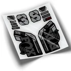 WP436 FORK STICKERS FOX 38 FACTORY EBIKE 2021 2024 SET DECALS