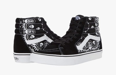 high top skull vans
