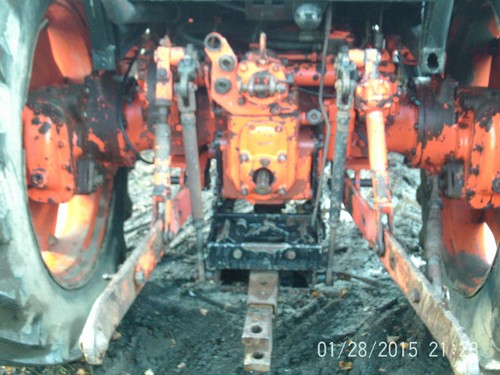 david brown-case 1390 tractor 4x4 75hp tidy power loader + spike fork ready work - Picture 4 of 10