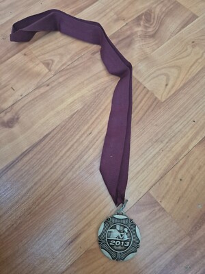 2013 WOS WENLOCK OLYMPIAN SOCIETY 7 MILE ROAD RACE MEDAL RUNNING MARATHON