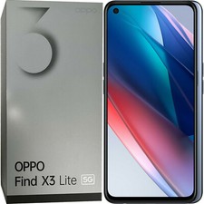 New Oppo Find X3 Lite CPH2145SK Dual-SIM 128GB Black Factory Unlocked 5G GSM