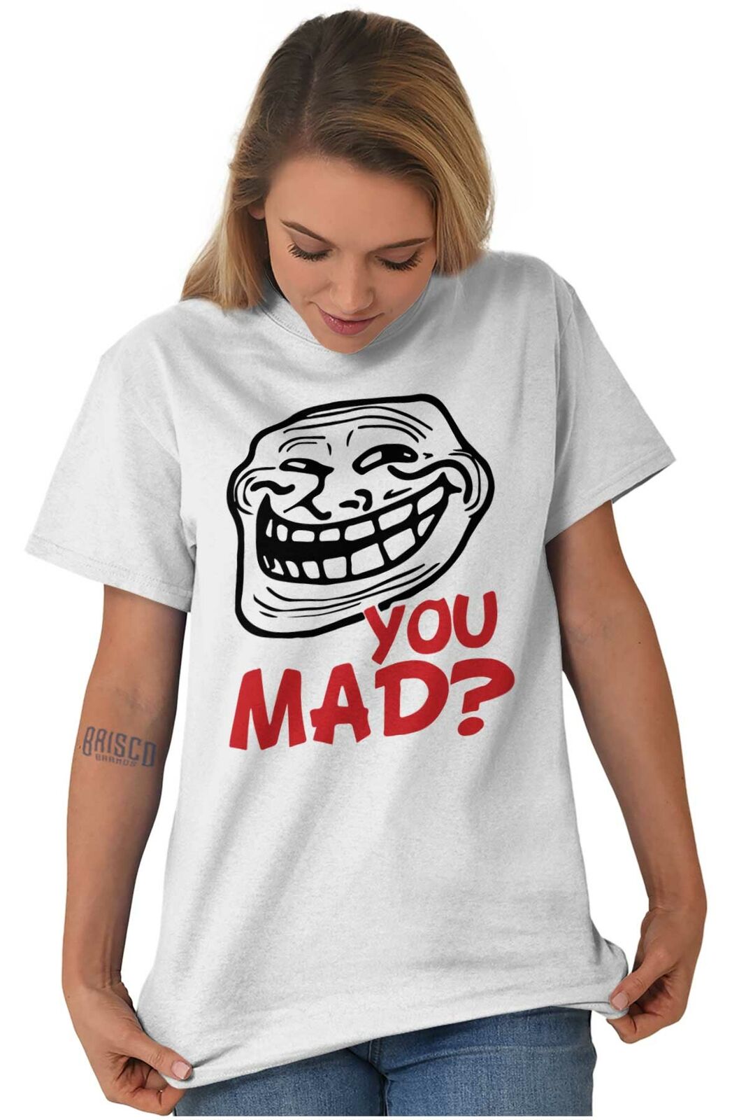 Sad Troll Face Meme Source the Voices Told Meme T-shirt -  Sweden