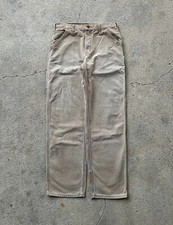 Vintage Carhartt carpenter pants faded and distressed 32x34 dungaree